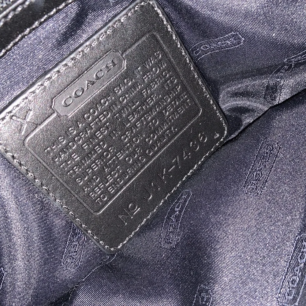 Coach Fabric and Leather Crossbody Bag with Removable Strap